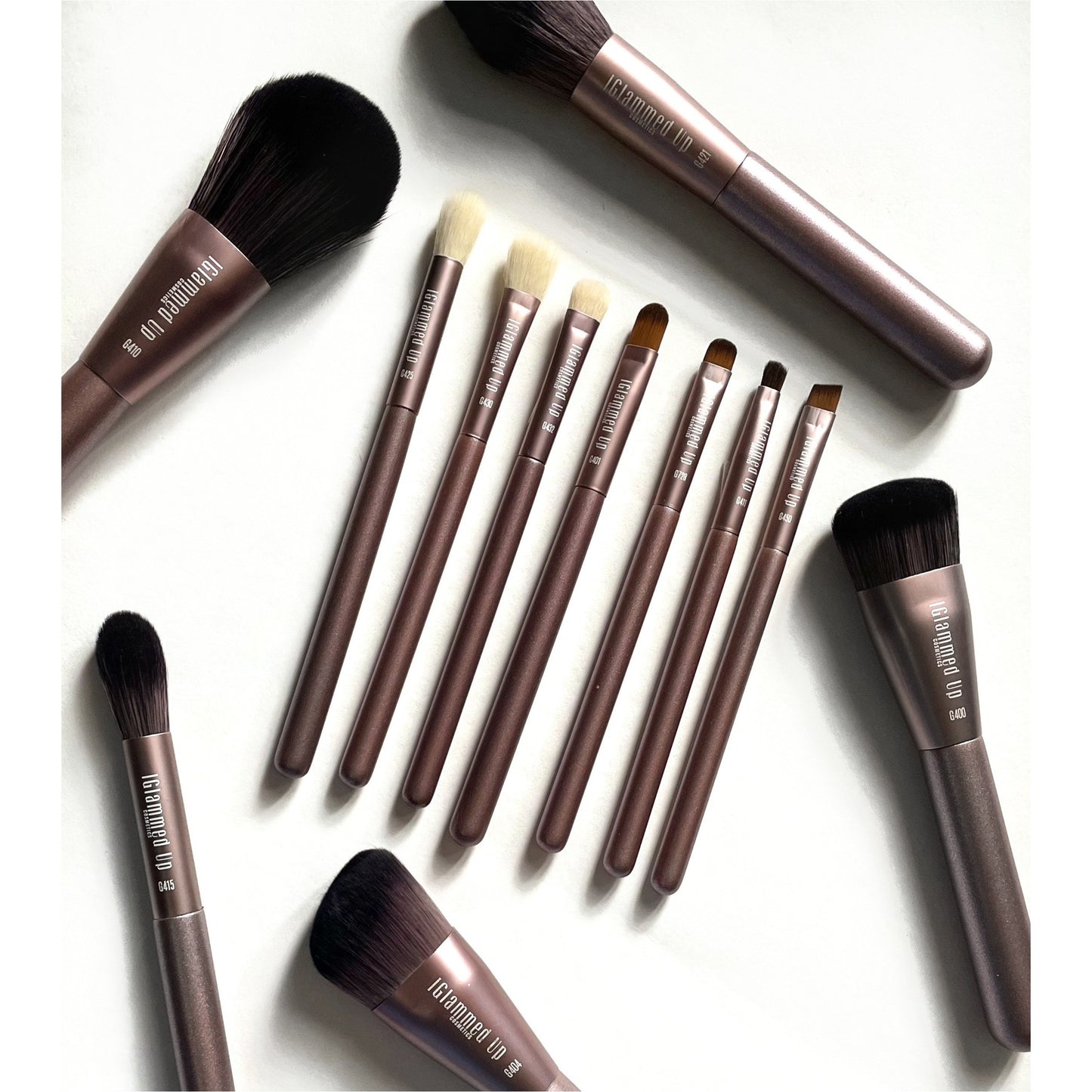 GLAM Brush Collection - iGlammed Up Cosmetics