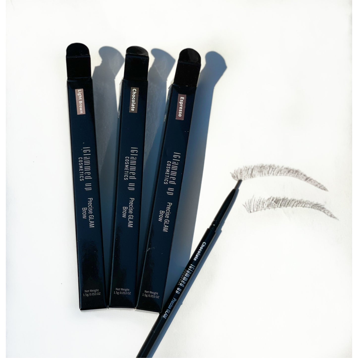 Precise GLAM Brow Pencil - iGlammed Up Cosmetics